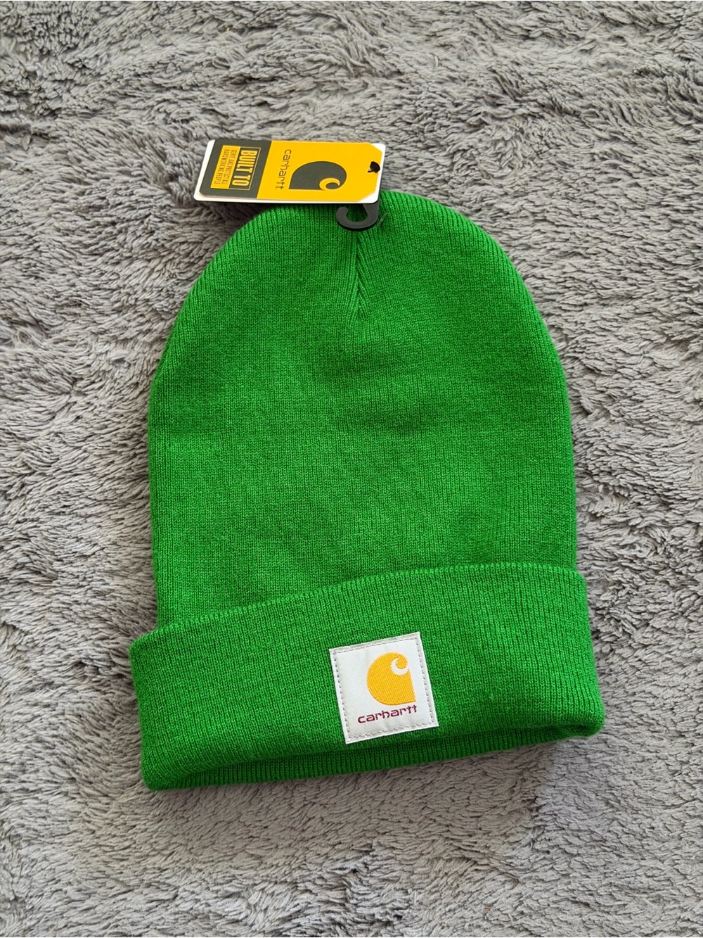 Carhartt Adult Green Acrylic Beanie